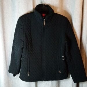Gallery Black Quilted Outerwear